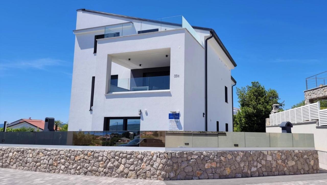 Bartol Luxury Apartments Krk Croatia, With Own Hot Tub - Whirlpool クルク エクステリア 写真